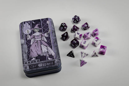 Character Class Dice: TTRPG Dice With Collectible Tin