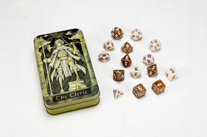 Character Class Dice: TTRPG Dice With Collectible Tin