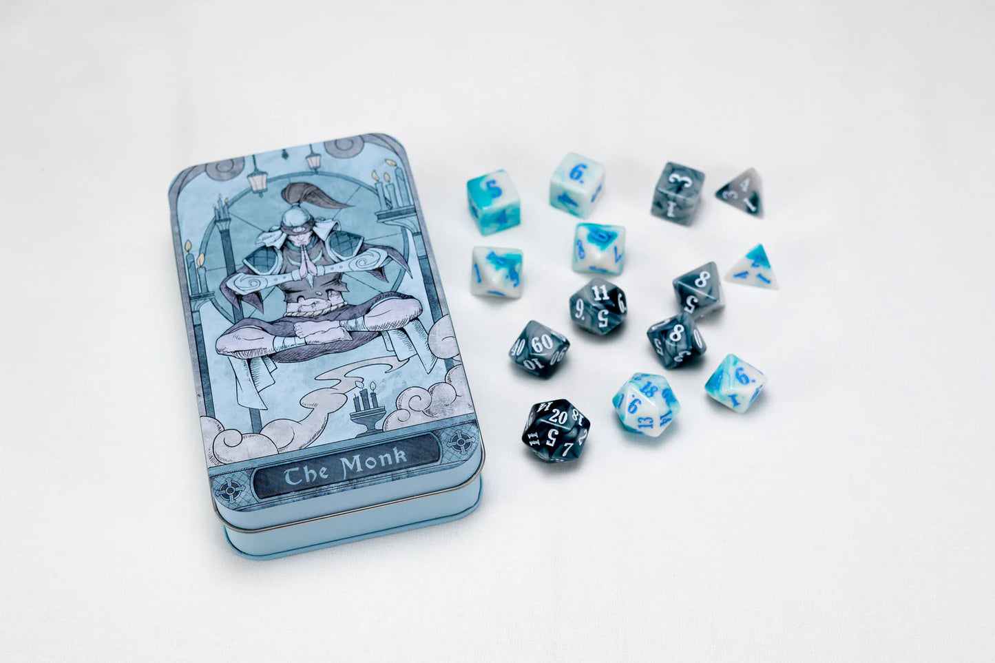 Character Class Dice: TTRPG Dice With Collectible Tin